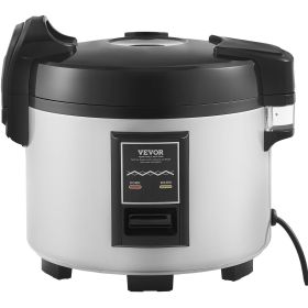 VEVOR Commercial Rice Cooker, 45-Cup Rice Cooker, 9.51 Qt / 9 Liter Large Rice Cooker and Warmer with Nonstick Inner Pot